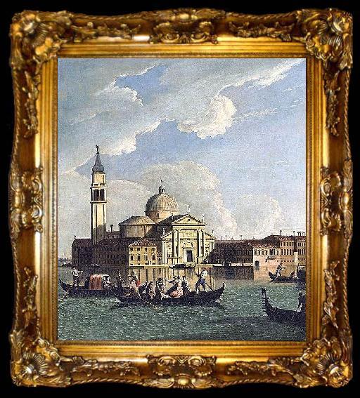 framed  Johan Richter View of San Giorgio Maggiore, ta009-2